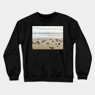 Rocks left behind by the Ocean Crewneck Sweatshirt